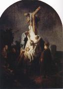 REMBRANDT Harmenszoon van Rijn, The Descent from the Cross